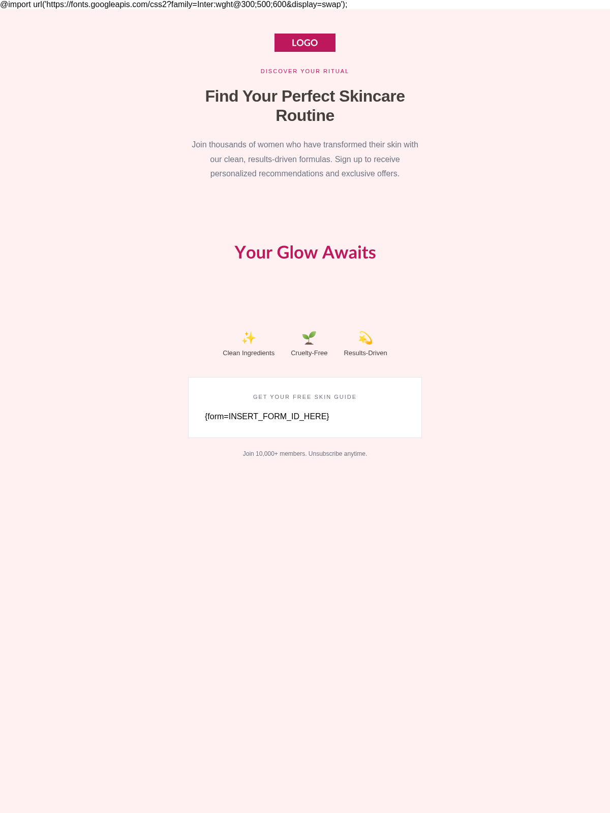 Velvet Bloom Lead Capture - Email Template Preview