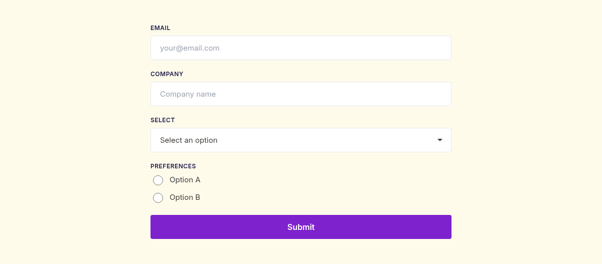 Grace Community Form